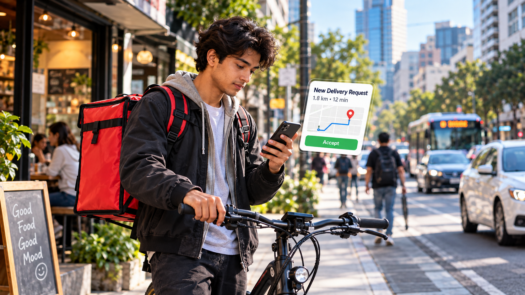 Beginner's Guide to Gig Work featuring flexible local delivery work.