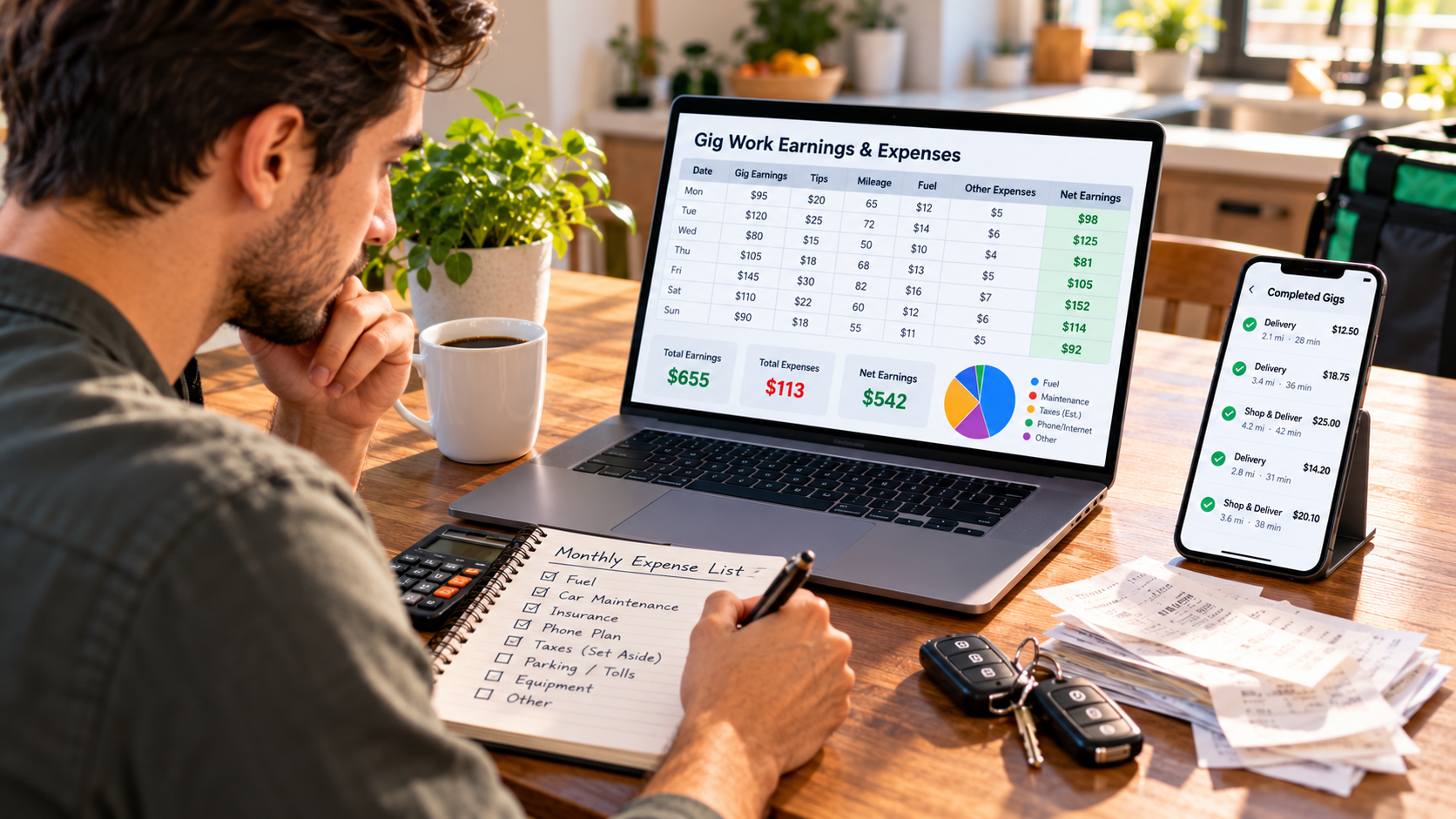 Best Gig Jobs for Students using laptops for freelance work