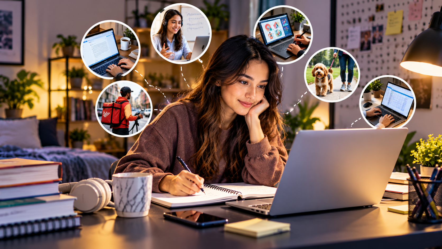 Best Gig Jobs for Students using freelance and remote work between classes.