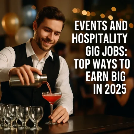 Top Events and Hospitality Gig Jobs That Pay Well: How to Earn Big at Parties, Conferences, and Weddings