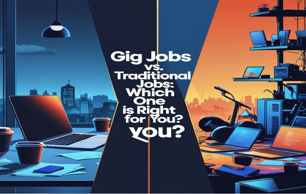 gig jobs vs traditional jobs