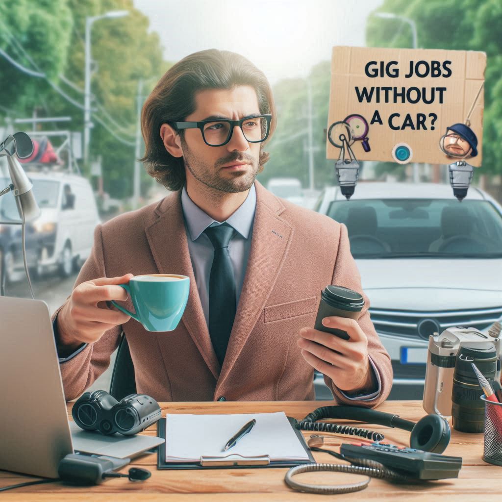 gig jobs without a car