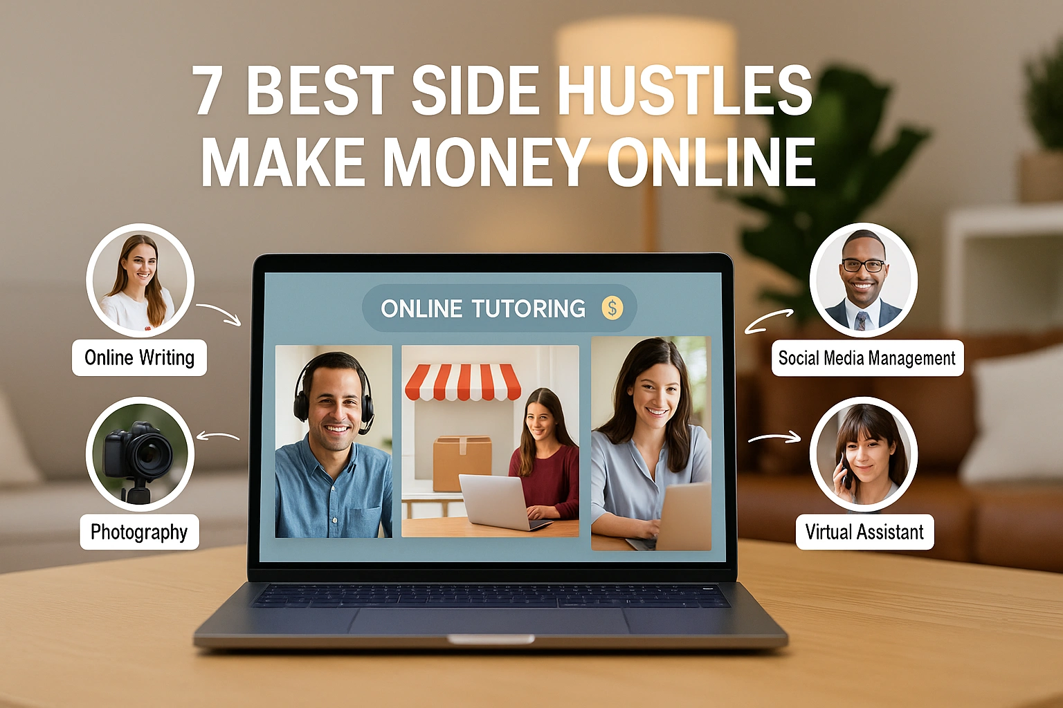 The Simplest Side Hustles to Make Money Online in 2025