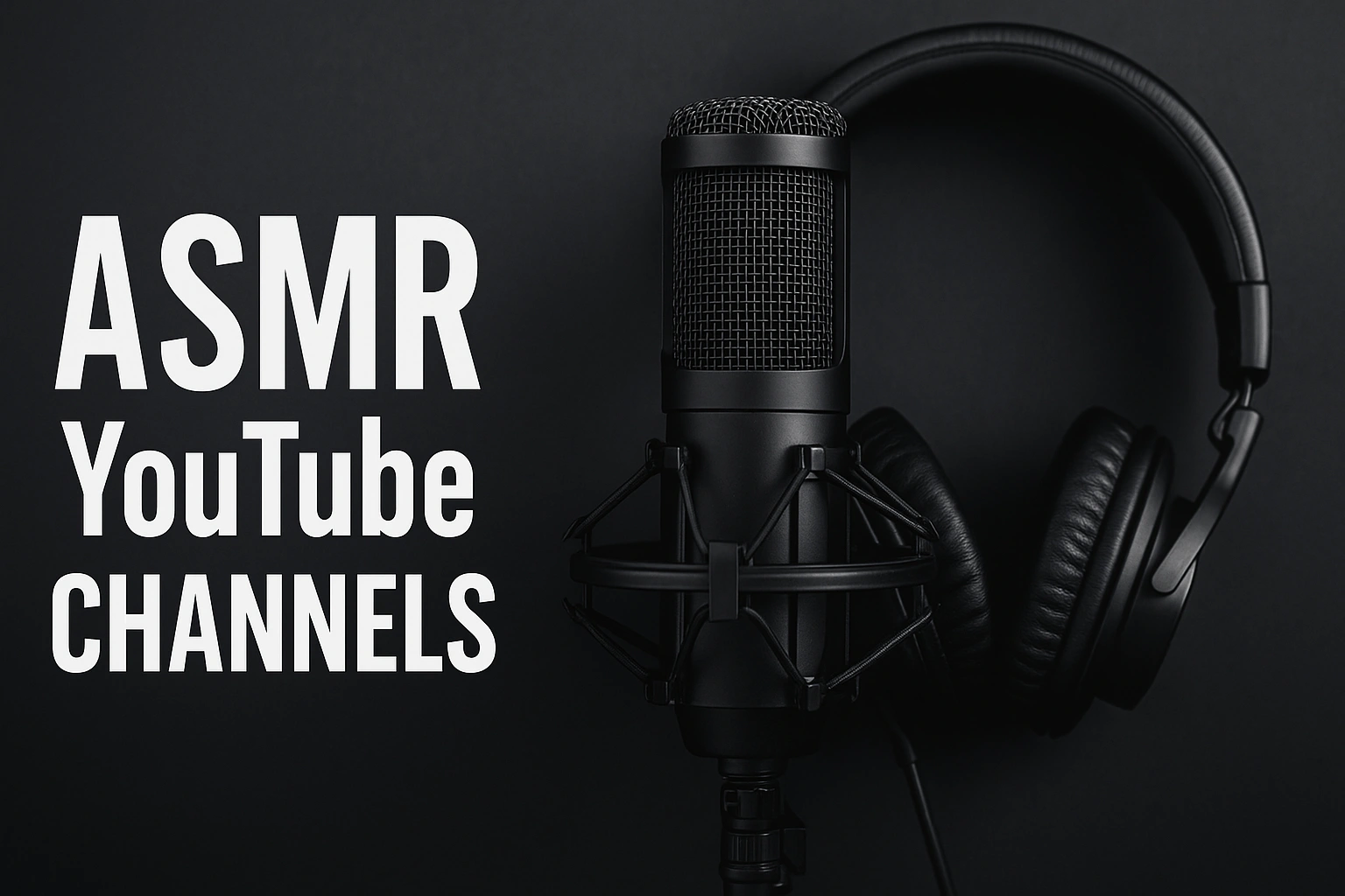 ASMR Faceless YouTube Channels