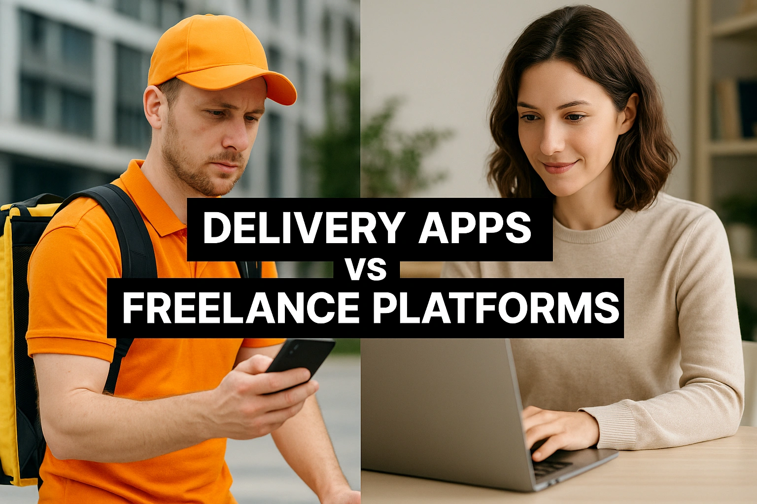 Delivery Apps vs Freelance Platforms for Beginners