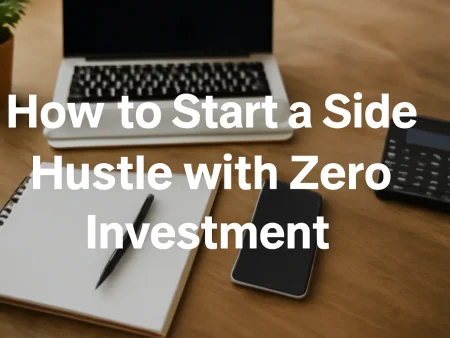How to Start a Side Hustle with Zero Investment