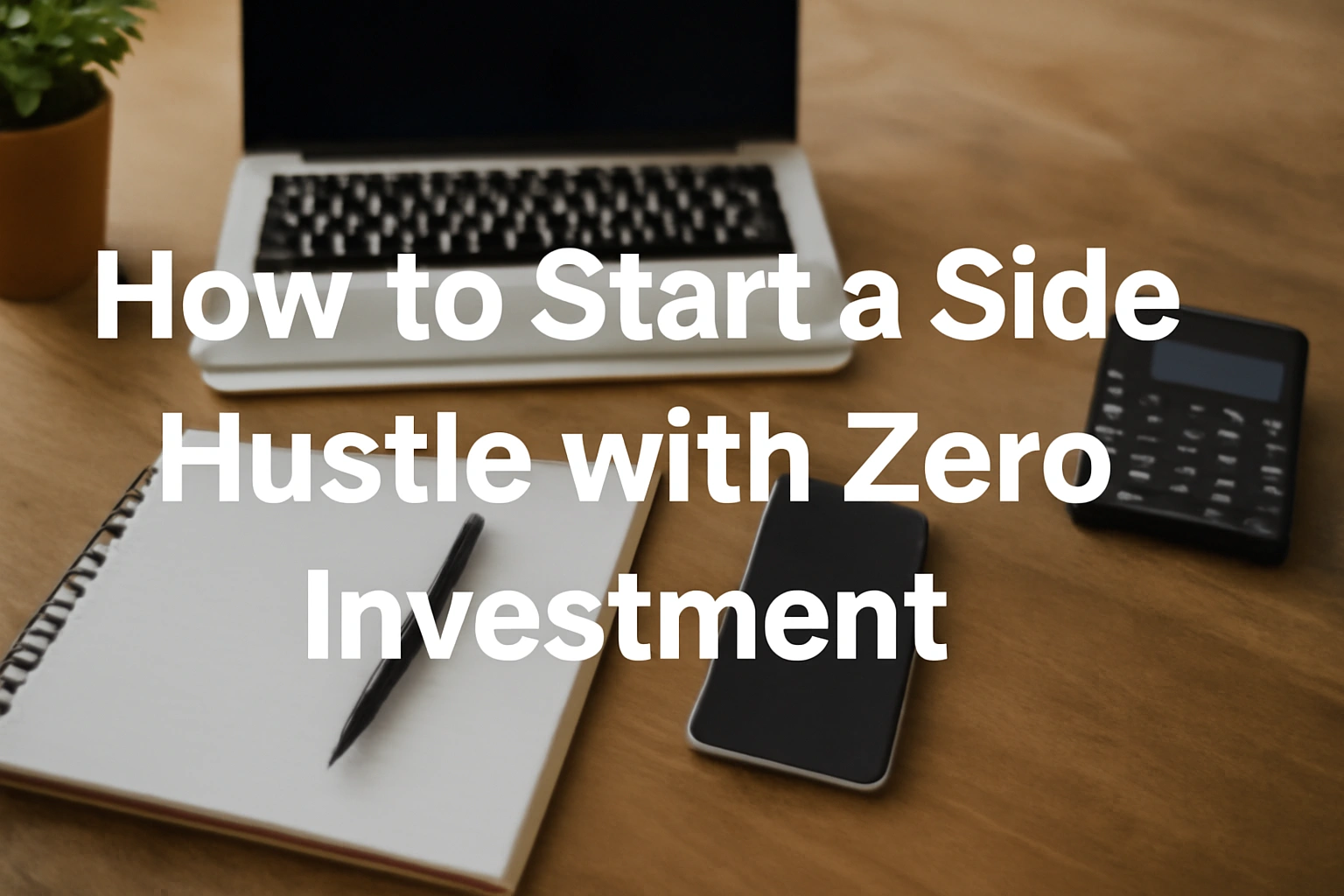 How to Start a Side Hustle with Zero Investment