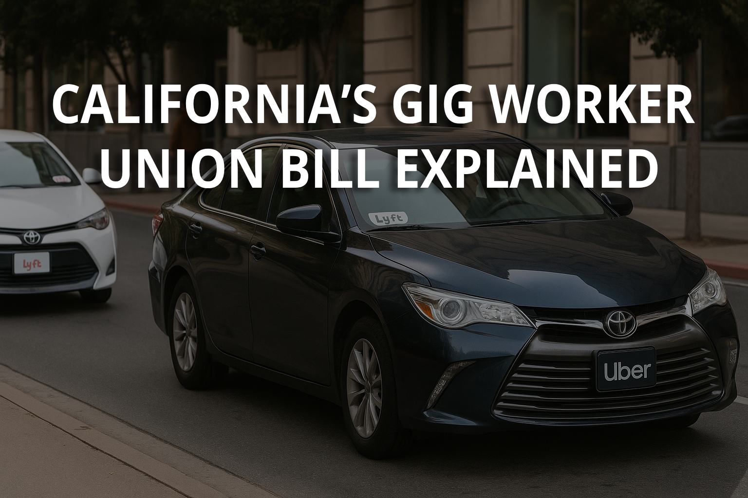 California Uber Lyft Unionization Explained How It Affects Gig Workers