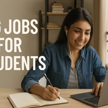 Gig Jobs for Students: Earn Money Without Quitting School