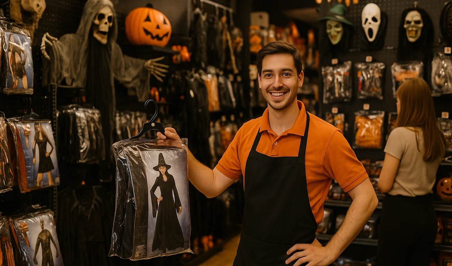 Halloween Retail Associate